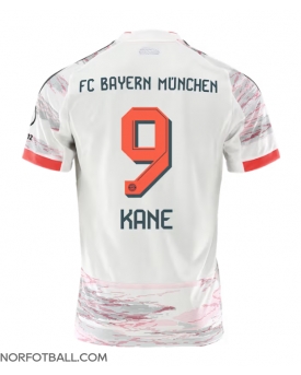 Billige Fotballdrakt Bayern Munich Harry Kane #9 Replika Bortedrakt 2025-26 Kortermet